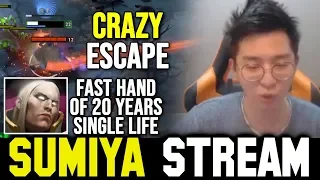 SUMIYA Crazy Escape with Super Speed Ghostwalk | Sumiya Invoker Stream Moment #680
