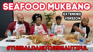 Seafood Mukbang EXTENDED | #thebaldandthebeautiful | That Chick Angel TV