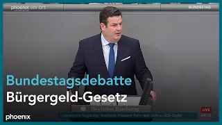 Bundestagsdebatte zum Bürgergeld am 10.11.22