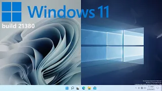 Windows 11 build 21380 Overview & Demo
