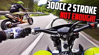 Trying to race a fast KTM EXC 500 | RAW