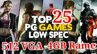 Top 25 Games For 2GB RAM Low-SPEC PCs Intel HD 2000 / 3000 / 4000