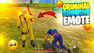 YELLOW CRIMINAL SHOWING ME EMOTE😡😡 || REVENGE TIME🔥🤣 #viralvideo