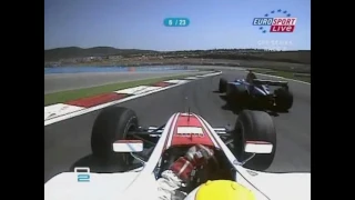 Hamilton vs Piquet vs Glock Epic Battle GP2 2006