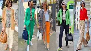 Casual shein outfits style for women over 50+60+70+80 |leather leggings outfits Winter fashion 2023