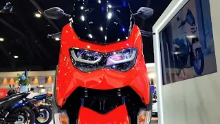 2022 Yamaha NMAX 155 New Amazing Color Red First Look Walkaround