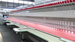 Lejia Super-Multi heads (228heads) double side embroidery machine