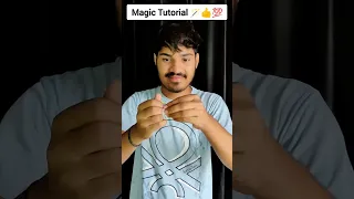 Super Rubber band magic trick Tutorial🎩🪄🔥💯😱 ||#shorts #ytshorts