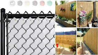Best Chain Link Fence Privacy Solutions 2023