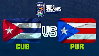 PUERTO RICO VS CUBA - DIA 5 -SEIS FINAL PANAMERICANO - 2022