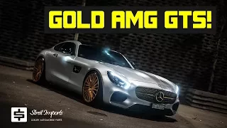 Mercedes AMG GTS - 24K Gold Project 3