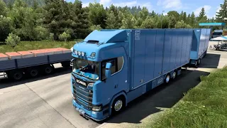 Мод «Scania L6 & V8 Open pipe with FKM Garage exhaust system» v3 0 для ETS 2 v1 43 x