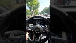 벤츠 AMG GT43 살짝 가속