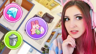 the sims 4 but every room is a different decor style