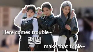 Hayoung & Gyuri & Chaeyoung being an iconic detective trio