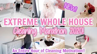 CLEAN WITH ME 2020 MARATHON | REAL LIFE POWER HOUR | ULTIMATE CLEANING MOTIVATION | SPRING CLEANING