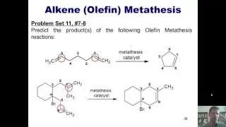 Chapter 11 – Organometallics, Part 5 of 5: Olefin Metathesis