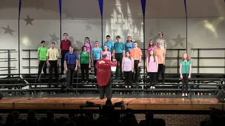 2018 LHS Vocal Wonderful World of Disney - A Dream Is A Wish