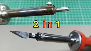 Two Awesome DIY Idea from Soldering Iron | Hot Knife Cutter | Hot Air Gun