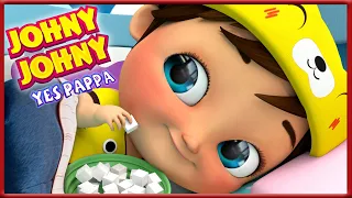 Johny Johny Yes papa ,  Baby Shark , Wheels on The Bus , Happy Birthday song - Banana Cartoon [HD]