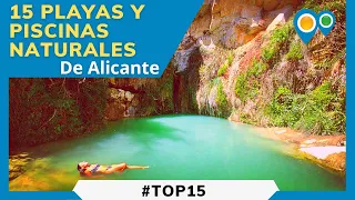 Top 15 mejores Playas y Piscinas Naturales de Alicante | Calas y zonas de baño más bonitas que ver