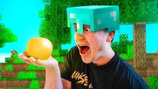 ONLY EATING MINECRAFT FOODS FOR 24 HOURS!