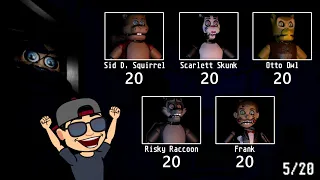 5/20 MODE!!! | FIVE NIGHTS AT SID'S 1.0 | MODO 5/20 | CUSTOM NIGHT | FNAF FAN GAME 2023 |