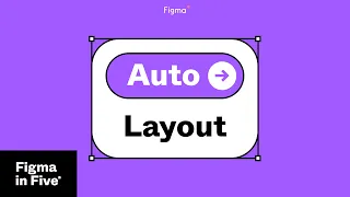 Figma in 5:  Auto Layout