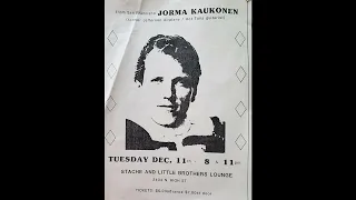 Jorma Kaukonen wsg Joe Nolan Stone 12.11.1984 Columbus, OH Complete AUD