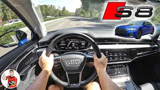 The 2022 Audi S8 L is a Comfortable Way to Embarrass Sports Cars (POV Drive Review)