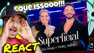 REAGINDO a Seu Desejo e Wesley Safadão - Superficial (Ao Vivo) | DVD Nosso Tempo É Agora