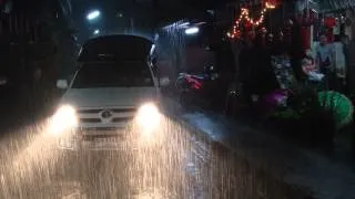 Heavy Rain In Chiang Mai