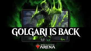 🌚🤢 COULD GOLGARI BE BETTER THAN MONOBLACK AND BEAT MONOBLUE? IT CAN ) | MTG Arena | Standard