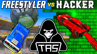 Can a Freestyler Beat the Best TAS Hacker in Rocket League HORSE?