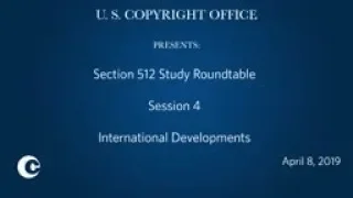 Section 512 Study Roundtable - Section 4