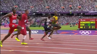 Usain bolt slow motion...