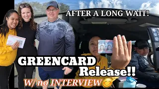 GREENCARD RELEASE AFTERS A YEARS OF WAITING WITH NO INTERVIEW🤗||TEXAS-PHILS