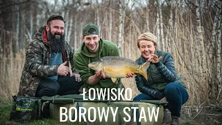 ŁOWISKO BOROWY STAW - KARPIE Z PŁYTKIEJ ZATOKI