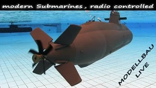 RC SUBMARINES | modern u-boots at the Modellbau Live - SUBWATERFILM
