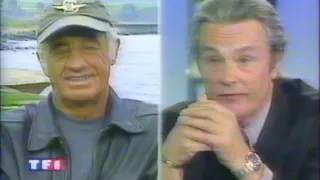 1 Chance sur 2  - Interview Belmondo & Delon - JT TF1 - 1998