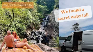 We found a Secret Waterfall |Van Life Australia | Sunshine Coast Hinterland