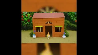 Top DIY mini Farm Diorama with house for cow, pig, fish pond | Mini hand pump supply for animals #52