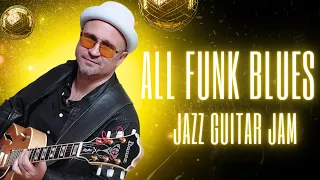 All Funk Blues in F . Jazz Guitar Jam (Ibanez GB 10)