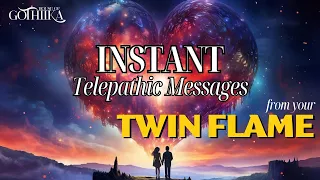 INSTANT! Be On Their Mind | POWERFUL Twin Flame Telepathic Messages | Come Back Into Union