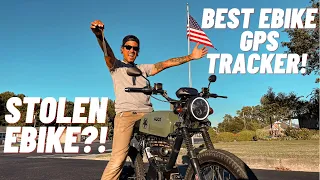 Best Electric Bike Security, Alarm & GPS Tracker! + Security Feat. Huck Never Told You About!