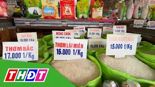 Giá gạo bán lẻ tại chợ tăng mạnh | THDT