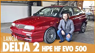 LANCIA DELTA II HPE Evo500 🇮🇹 Mieux qu'une GOLF Gti !