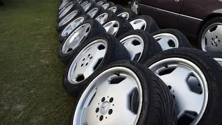 Scoring BIG! 20 sets of rare alloy wheels found!