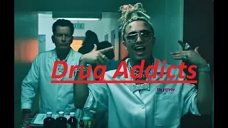 Lil Pump | Drug Addicts ( lyrics ) [ Charlie Sheen ]