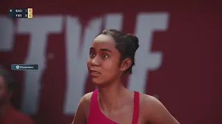 TopSpin 2K25 - Leylah Fernandez vs Paula Badosa